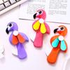 Random 1Pcs Mini Fan Cartoon Cute Ice Cream Cookies Mini Summer Portable Hand Pressure Fan Toys For Kids Adult Birthday Gift