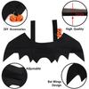 Pet Dog Cat Black Bat Wings Harness with Pumpkin Bells Halloween Costume Cosplay Cat Dog Clothes Cute Pet Supplies