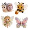 Kit Animale con Perline Fatto a Mano 1 Set Kit Fai da Te 3D, Artigianato Artistico con Perline con Istruzioni, Insetto Uccello Fata per Bambini Adulti Principianti Lavorazione a Perline
