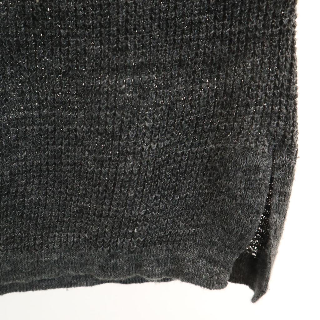 Pulover cu mânecă scurtă din in JOURNAL STANDARD L tricot gri Bărbați Second-hand