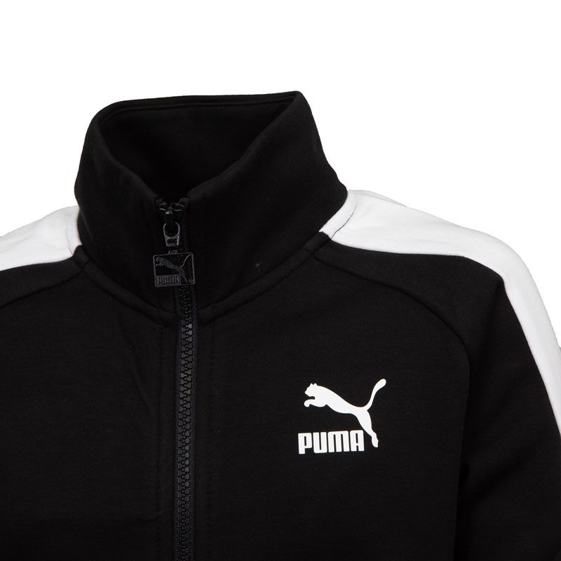 Dětská ikonická Track bunda PUMA s bílým pruhem