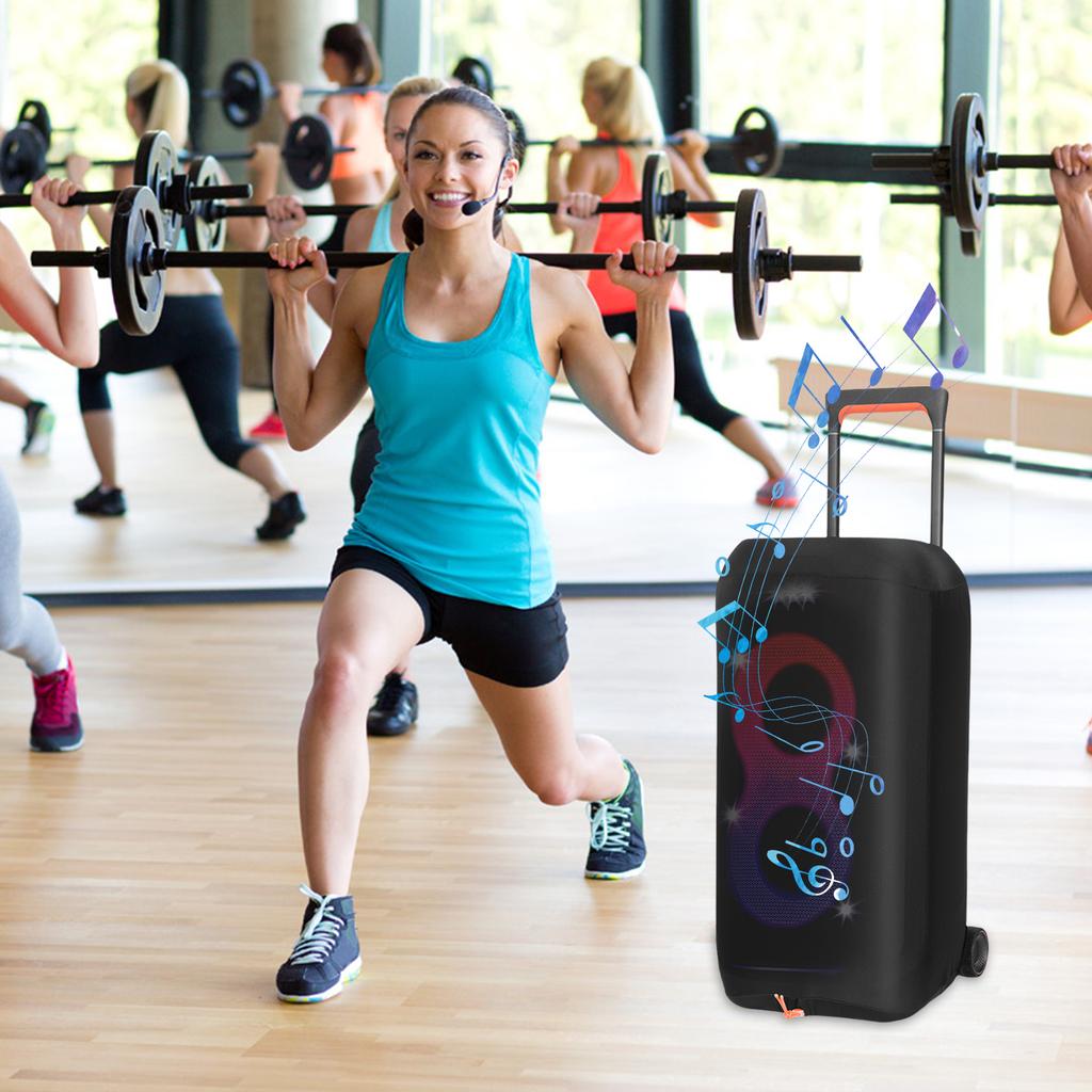 Speaker Protective Cover Stretch Portable Speaker Case Dustproof Sleeve Protector Accessories for JBL PartyBox 320/310