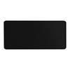 Waterproof Non-Slip Minimalist Black Mouse Pad, Small Size, Stitched Edge, Extra Large