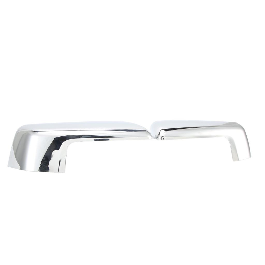 1 Pair Side Rear View Mirror Cover Chrome Glossy Surface Colorfast Replacement For Chevy Silverado