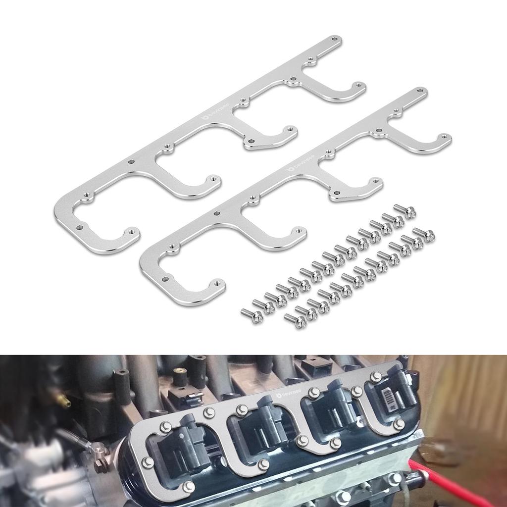 For LS D581 12558693 Square Coil Bracket Set, for Chevrolet 4.8L 5.3L 5.7L 6.0L 6.2L 7.0L V8