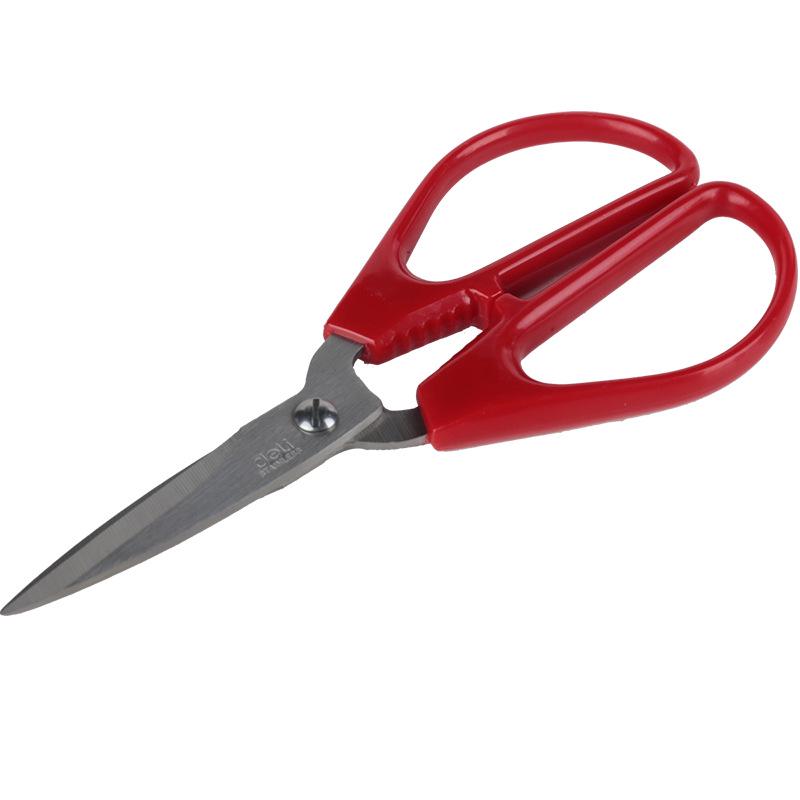 Deli 6036 Stainless Steel Large Pointed Scissors for Home, Office, Sewing, and Kitchen