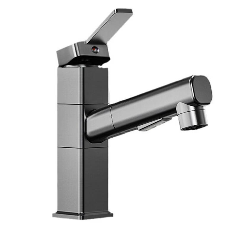 Robinet mitigeur d'évier extractible Yipan Square