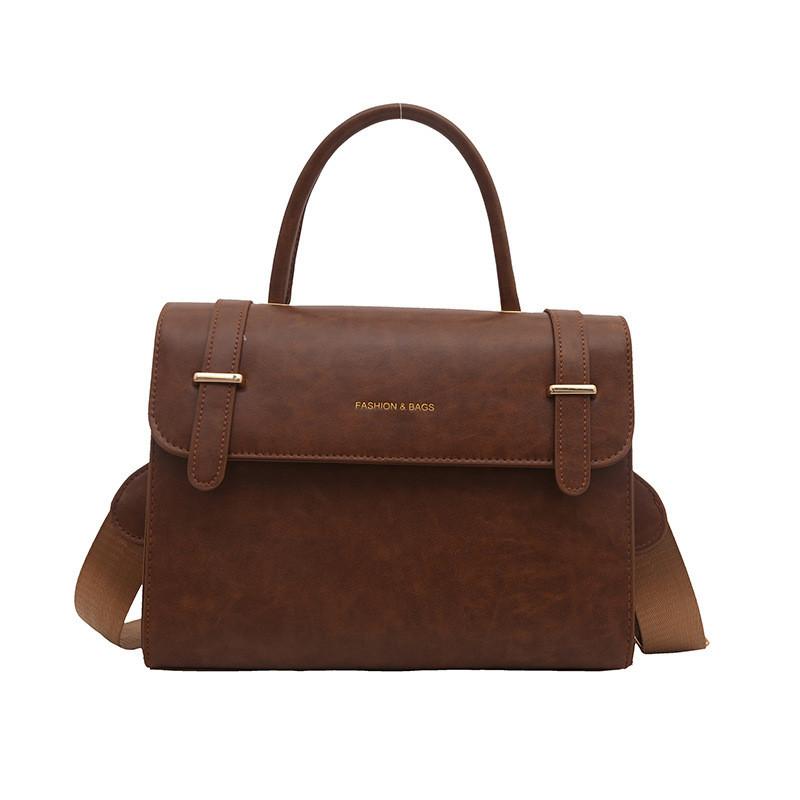 High-end Retro Fashion Small Square Handbag For Women With Stylish Shoulder Strap