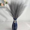 3pcs-Artificial Pampas Grass Simulation Feather Wedding Props Reed Hair Boho Home Decoration