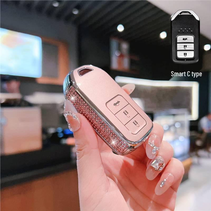 

CRV Haoying/URV Accord/Civic Key Cover - Car Key Bag Lock Shell for Men & Women Standard