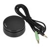 Mini 3.5mm Computer Volume Control Audio Switch with Headset/Speaker Microphone Jack