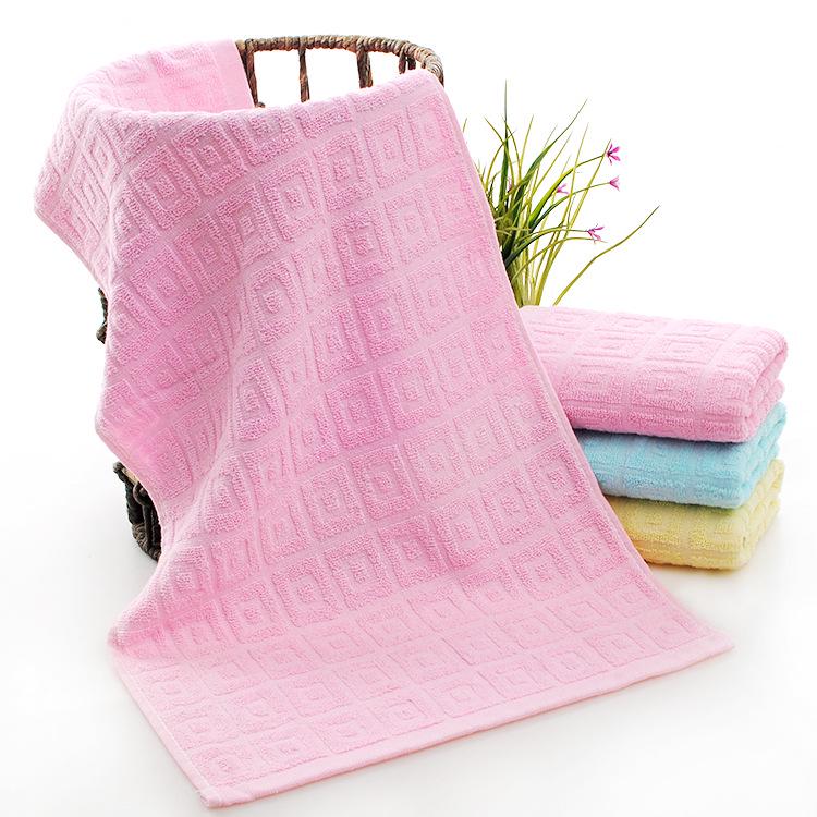 

Cotton Gold Thread Face Towel - Wedding Gift & Daily Necessity, Soft & Absorbent 33x72 cm