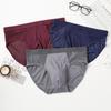 Men's Breifs Panties Boxers Male Hombre Breathable Mesh Ice Silk Men's Intimate Underpants Men Solid Color Underwear