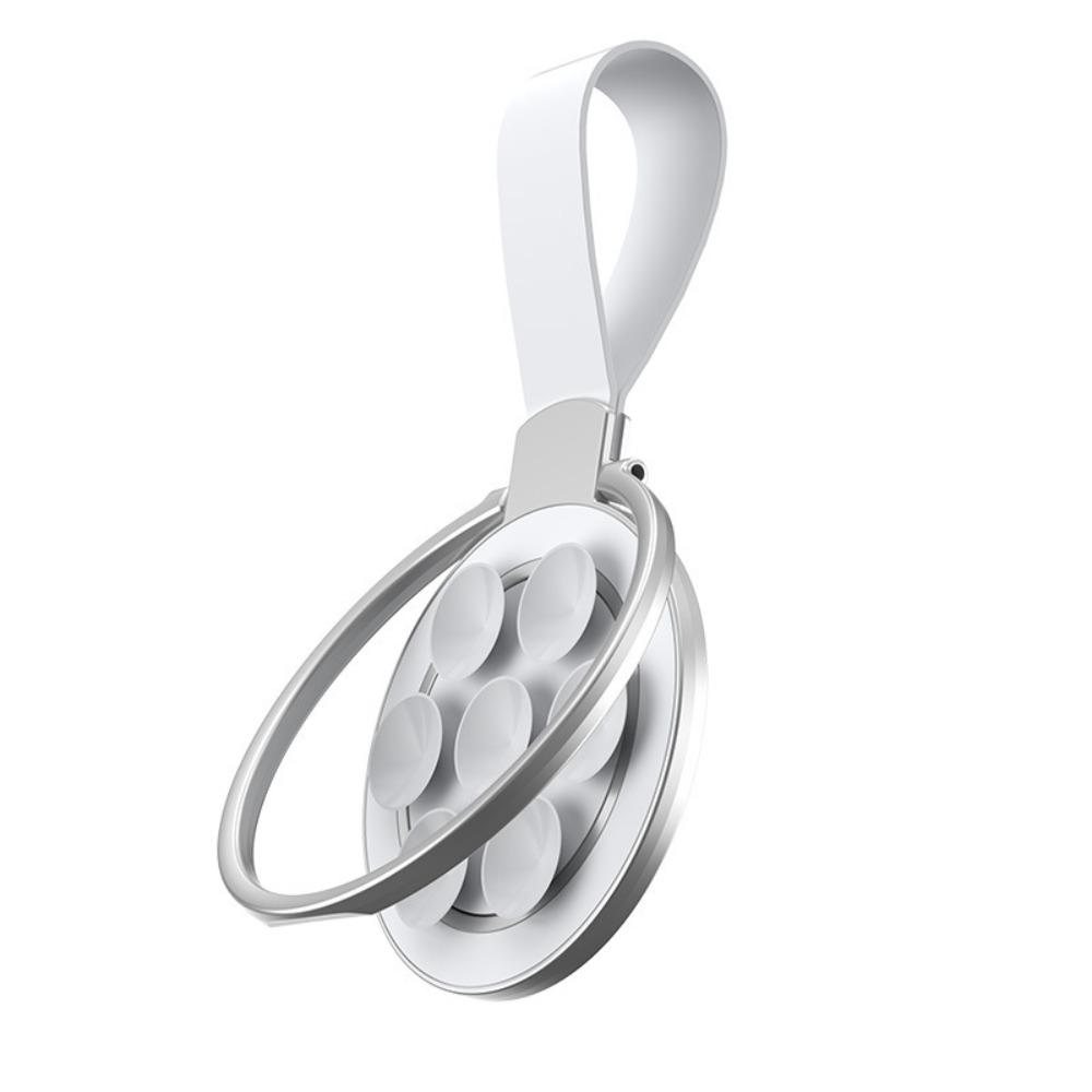Silicone Suction Cup Phone Ring Holder Foldable Cell Phone Grip Stand Phone Stand  Smooth Surface