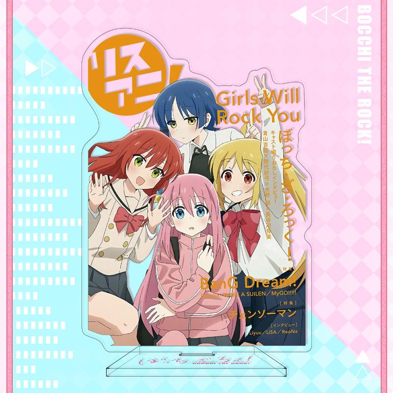 16cm Height Bocchi The Rock! Acrylic Stand Character Figurine