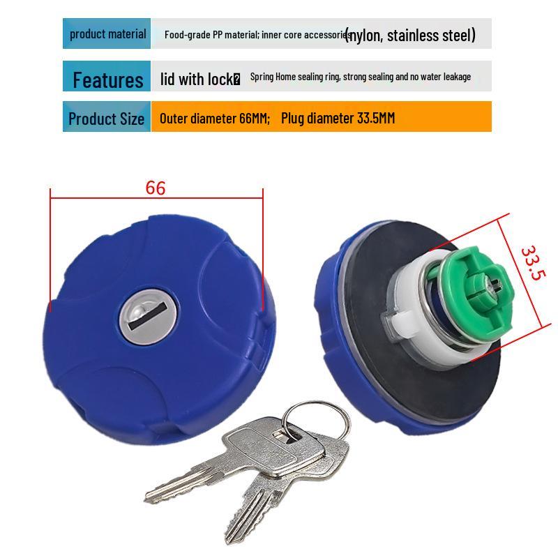 Gravity Water Inlet Self-Driving RV Trailer Tent Car CFS021