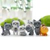 6pcs/set Succulent Micro Landscape Accessories Meat Potted Plants Decorative Ornaments