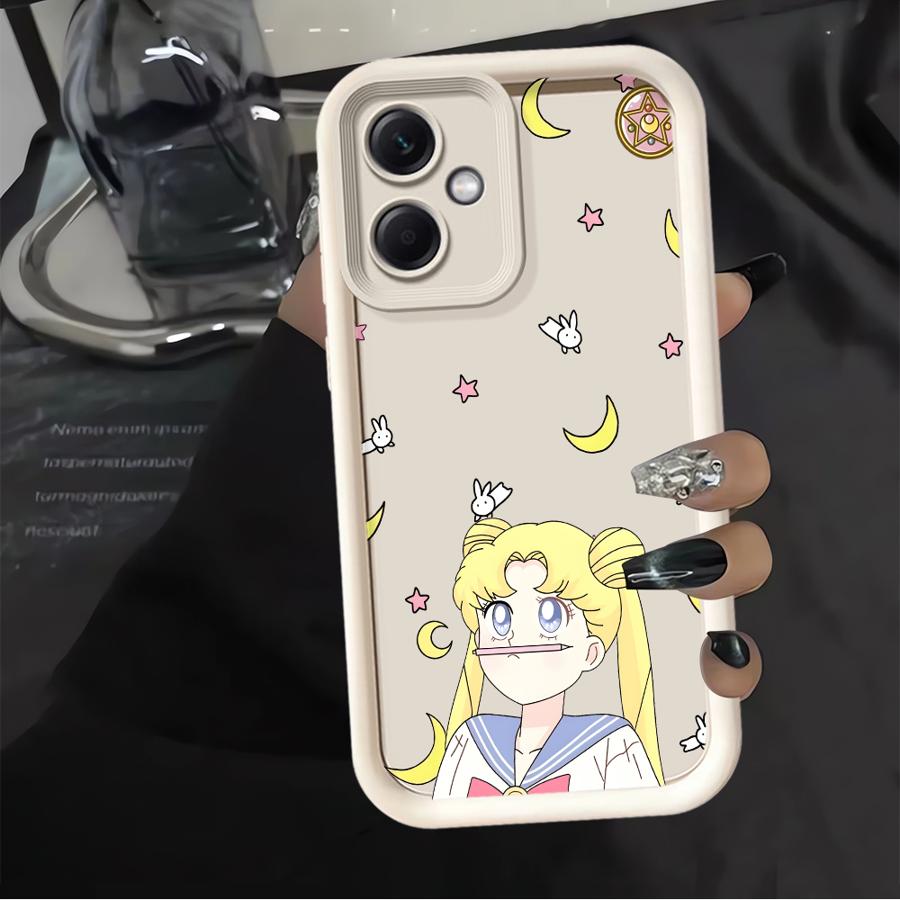 Phone Case for Xiaomi Redmi Note 11s 13 14 Pro Plus 12s 10 11 12 Pro Soft Cover Sailor Moon