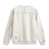 Li Ning X Yng DNA Collaboration Wade Series Round Neck Letter Print Embroidered Fleece Warm Loose Pullover Sweatshirt Men Sweatshirt AWDUH29-2