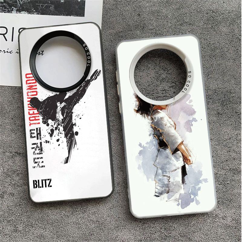 Taekwondo Kungfu Desgin Soft Phone Case for Xiaomi Redmi Note 13 14 15 Pro Plus 12S 12 11S 11 11T 10S 10 Shockproof Cover Back S