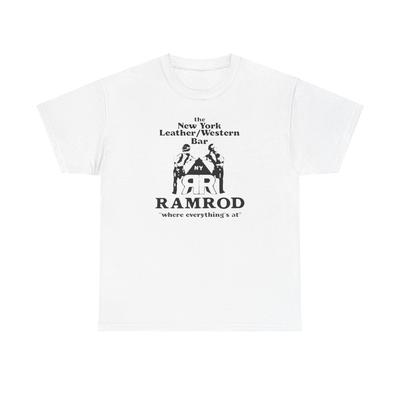 RAMROD 70er Jahre Schwulen-Nachtclub NYC LGBT+ Geschichte Unisex Schweres Baumwoll-T-Shirt