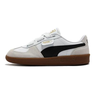 Palermo Geniş Dantelli SD Beyaz Siyah Gum Kadın Spor Ayakkabıları Buhar Grisi 402109-01
