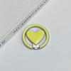 Macaron Ins Style Heart Shape Magnetic Foldable Metal Universal Magsafe Phone Stand