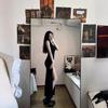 Sexy Spice Girl High Split Dress Female Slim Temperament High Waist Tank Skirt Summer Hip Wrap Inside Bottom Long Dress