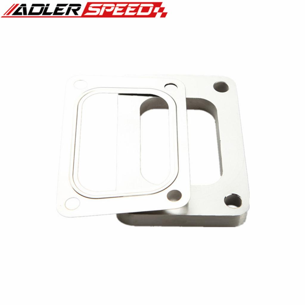 For T25 T28 T304 SS Turbo Manifold Turbo Charger Inlet Flange W/ 304SS Gasket