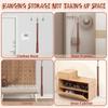 55CM/70CM/75CM Durable Professional Wooden Shoe Horn Flexible Long Handle Shoehorn for Seniors Shoe Lifter Home Tools