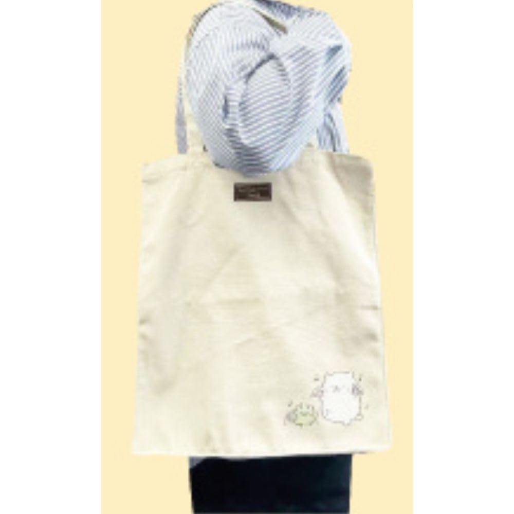Hatayama Shoji Tote Bag, Colored Canvas, Drawing, Sumikko Gurashi Cat, Approx. H40 x W36 x D12cm, 34203189