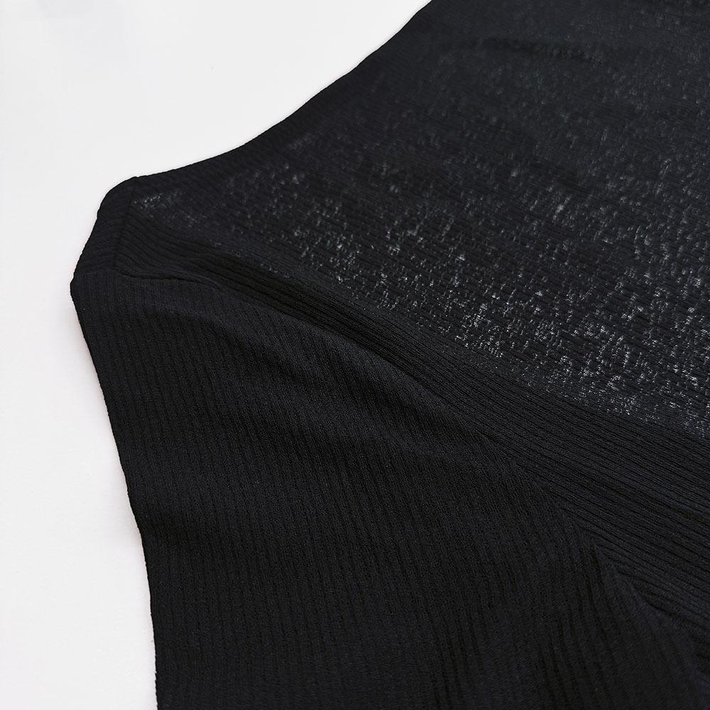 Hot Style Elegant Long Sleeve Sexy Backless Beach Sun Protection Long Dress for Women Summer Vacation Style High-end Feel