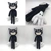 Siren Head Series Black Cat Plush Toy Soft Stuffed Doll Perfect For Horror Fans