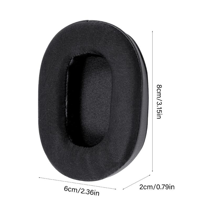 Breathable Headphone Ear Pads Sweat Resistant Extended Gaming for B450/S450(450XT 450 XT) Spare Ear Cushions