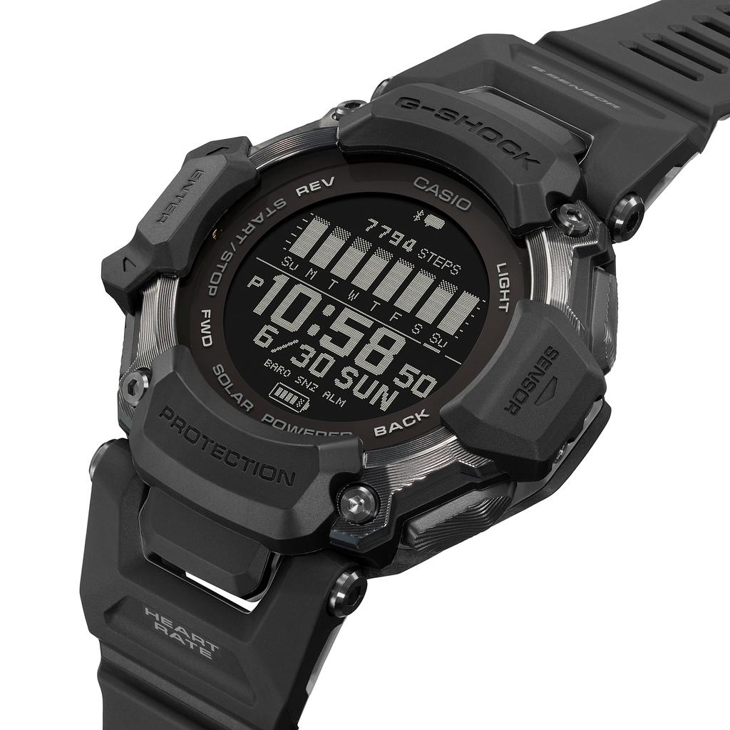 Casio Men's Resin 200M Water Resistant Digital Shock Resistant Quartz Watch GBD-H2000-1B