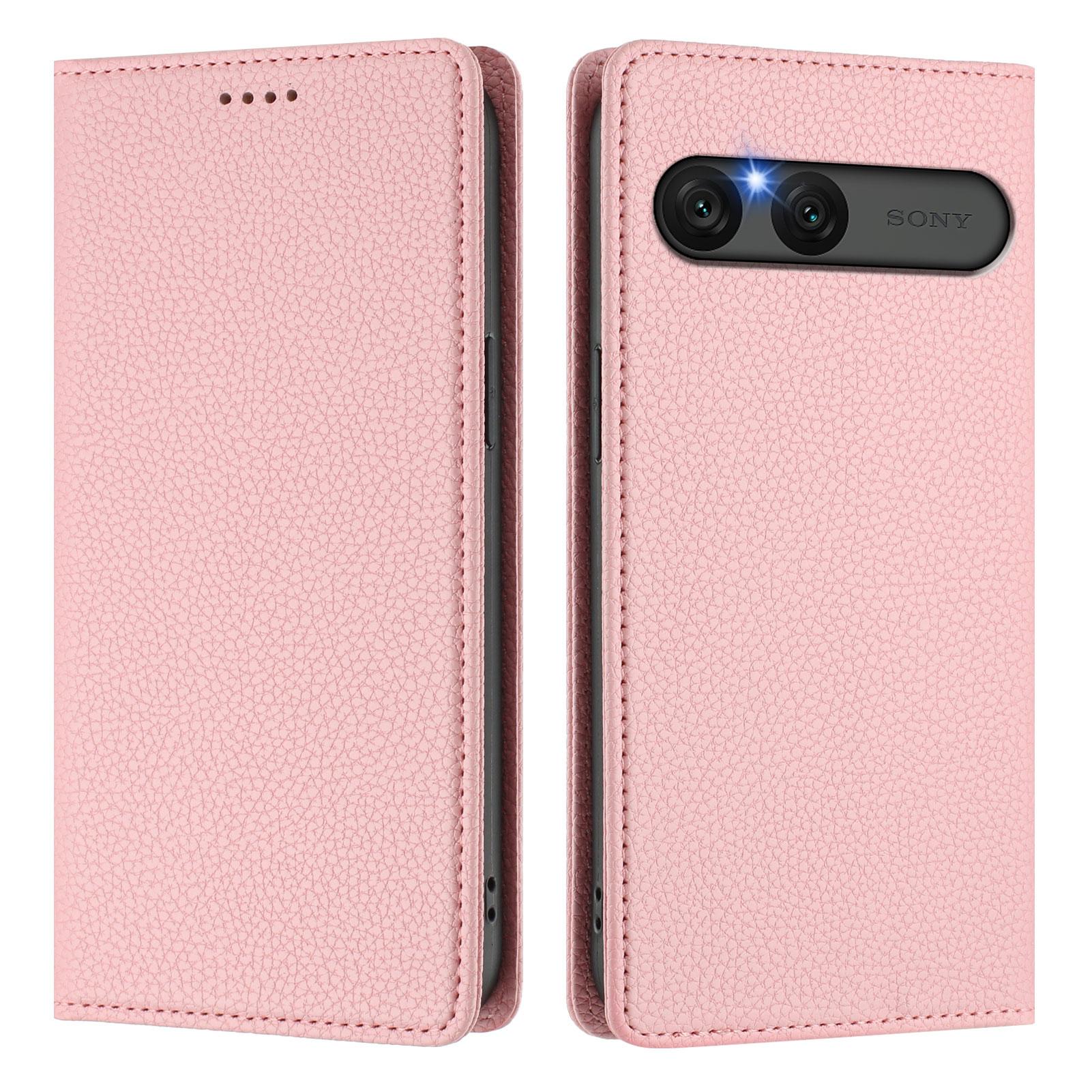

For Sony Xperia 10 VII Wallet Case RFID Blocking Litchi Texture Leather Mobile Cover