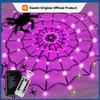 Xiaomi Corda de luz LED de Halloween Decoração de festival fantasma Decoração de festa em casa fantasma Luz atmosférica Teia de aranha Luz colorida