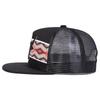 Men Bull Head Embroidered Hip Hop Hat Mesh Hat Outdoor Adjustable Sunscreen Leisure Hat Spring Autumn Travel Tourism Beach Vacation