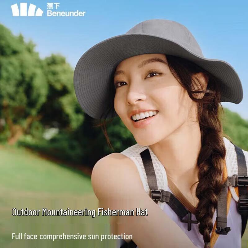 Beneunder Women s Open-Top Fisherman-Style Sun Hat WR716 F