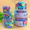 1 Tub Assorted Color Metal Paper Clamps Office Document File Ticket Binder Clips