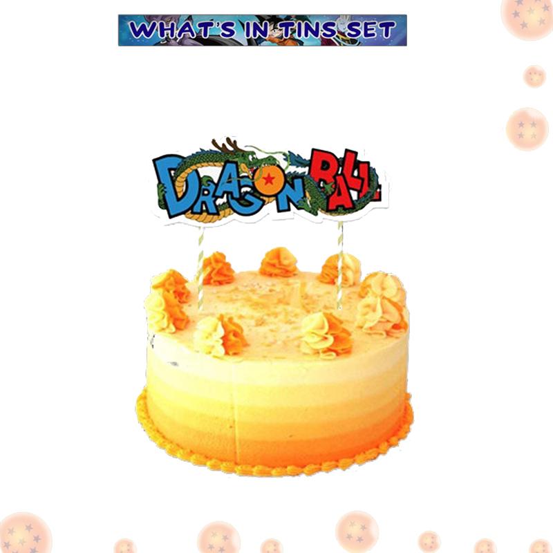 Dragonball Birthday Decoration Goku Stickers Balloons Disposable Tableware Tablecloth Straw Cup Plates Baby Shower Supplies Toy