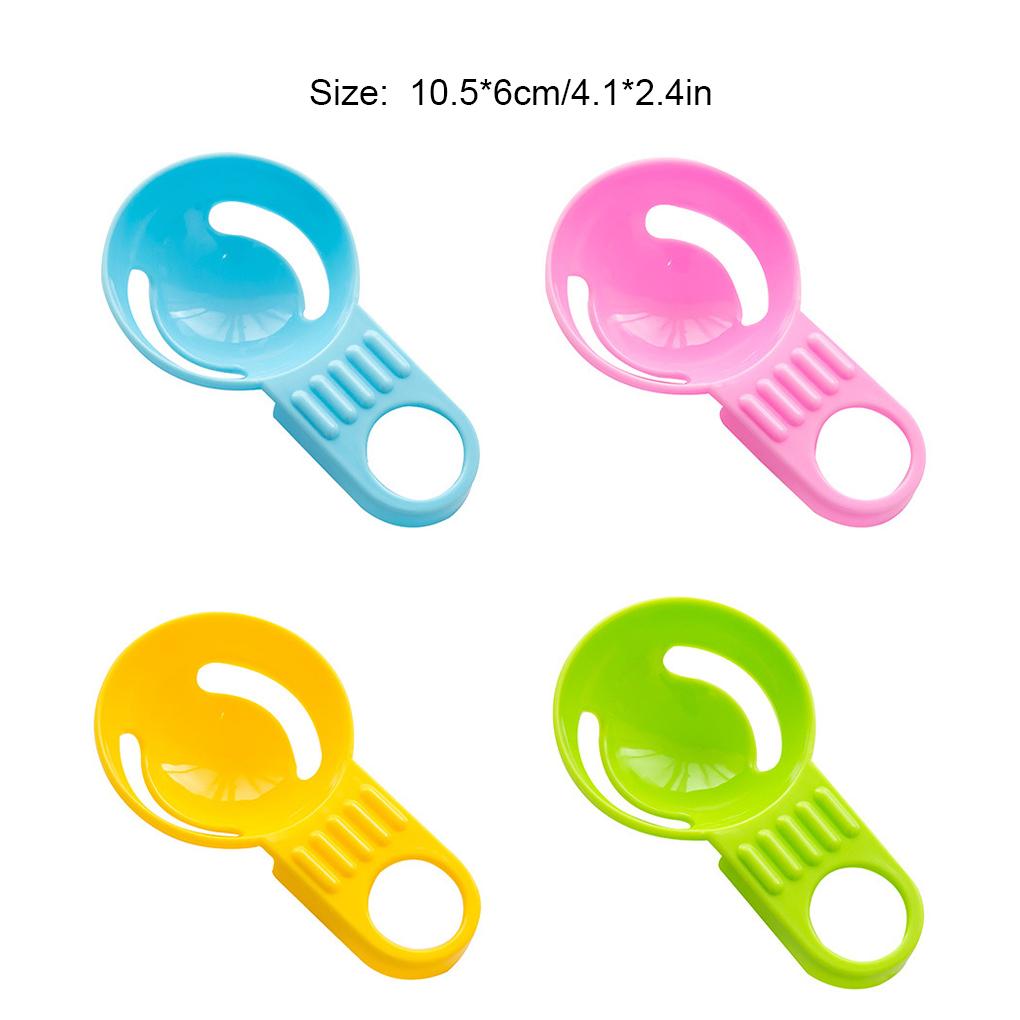 Egg Separator Hook Short Easy Operation Eggs White Separators Hollow Lightweight Divider Tool Omelet Extractor Muffins