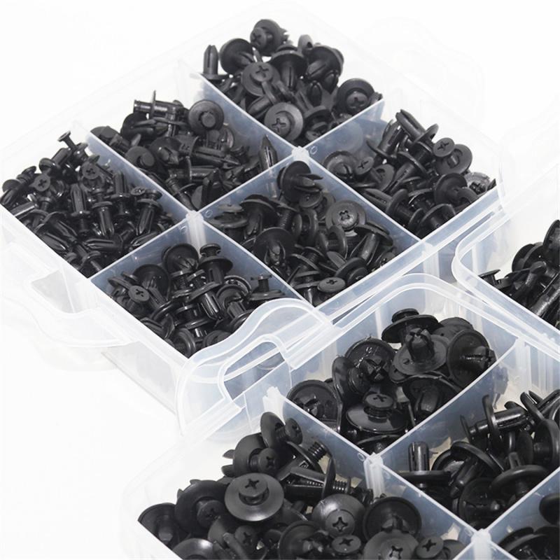 New 650Pcs Boxed Car Auto Bumper Door Trim Fasteners Set Repair Parts Plastics Clips