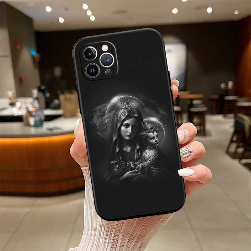 

RE62 Virgen Maria Case for Motorola Edge 60 60s 70 G86 G56 G54 E14 G04S G45 G54 G64 S30 S50 X30 X40 X50 Pro Power Motorola Moto X30 Pro