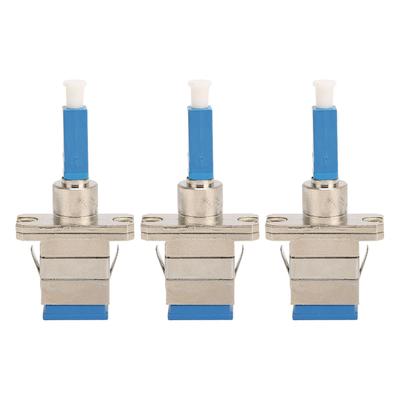 2pcs LC Male To SC Female Adapter High Accuracy Low Loss Compact LC To SC Adapter for Optical