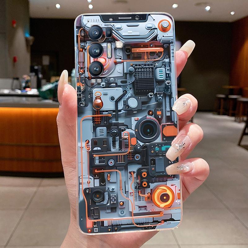 Für Oppo Find X3 Neo Hülle Luxus Cool Silikon Weiches TPU Klare Rückseite Für Oppo Find X3 Lite Hülle Für OPPO Find X3 NEO Fundas