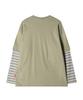 FREEMARIO Warp Boy Layered Long Sleeve [Light Khaki]