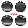 Insignia de ABS de 45 mm 74/82 mm de Buje 56/68 mm Insignia para Capó Delantero de Coche Tapacubos para BMW M Logo G30 G31 G38 G11 G12 G20 G28 F10 F48 F49