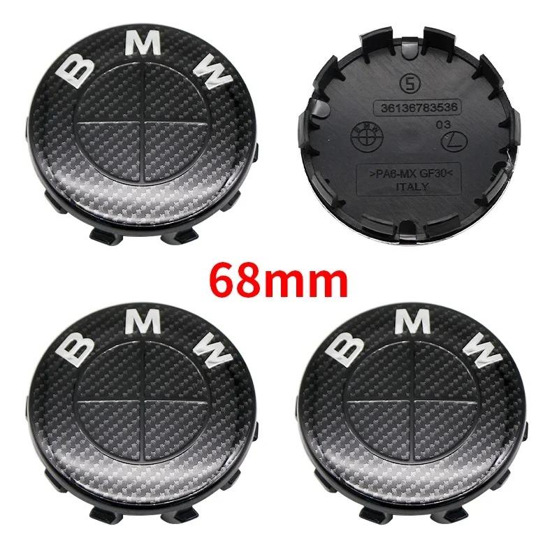 Insignia de ABS de 45 mm 74/82 mm de Buje 56/68 mm Insignia para Capó Delantero de Coche Tapacubos para BMW M Logo G30 G31 G38 G11 G12 G20 G28 F10 F48 F49
