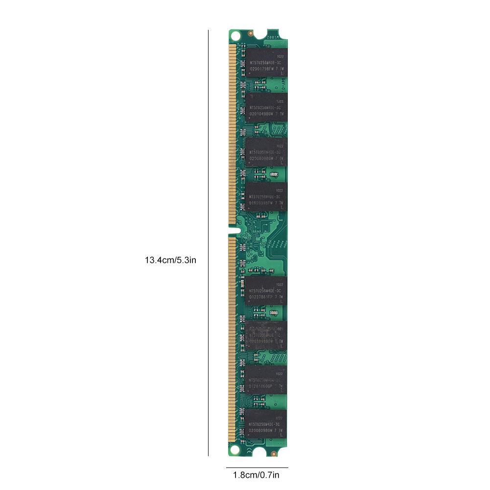 DDR2 2G 667MHz PC2 5300 Desktop Memory Ram 240Pin Module Board Specified for AMD